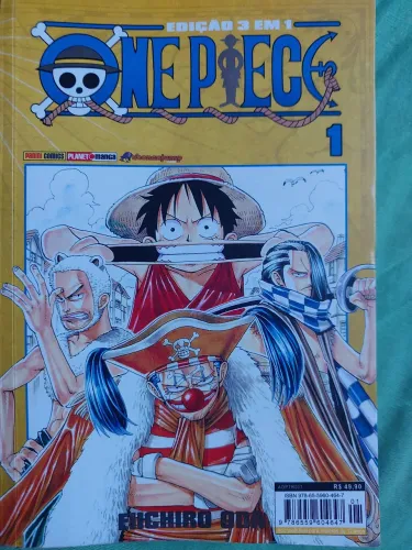 One piece 3 em 1- Vol. 1 + brinde