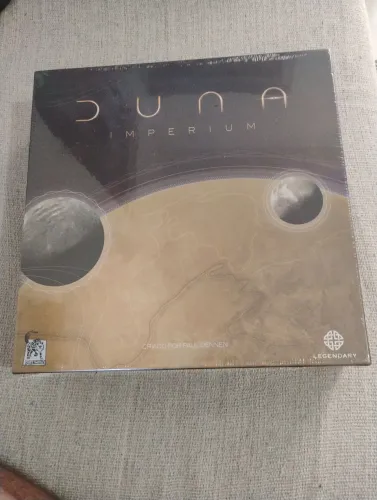 Jogo de Tabuleiro - Duna: imperium lacrado