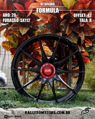 Roda OZ Formula Preto 5x112 - 20x8 Offset 42 (Nv)