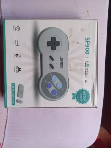 Controle para Super Nintendo SF900 - 4700+ Jogos - 2.4G Wireless