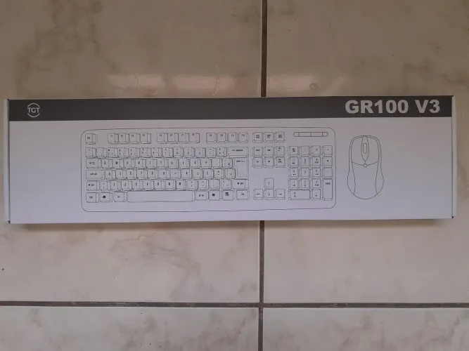 Kit Teclado e Mouse Optico TGT