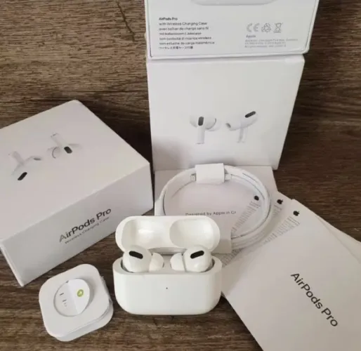 AirPods Pro com Case de Carregamento Wireless - Novo!