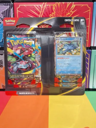 Pokemon Blister Quadruplo Golduck Mega Evolução