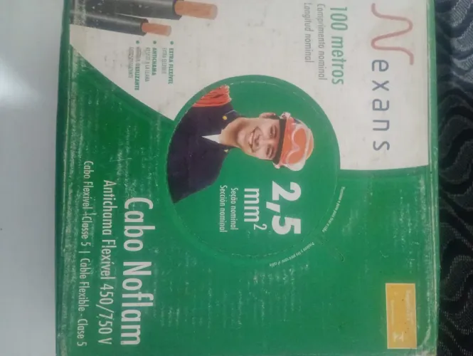 Cabo singelo 2,5mm