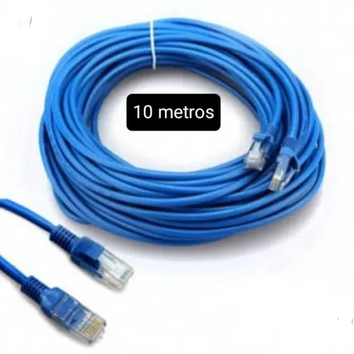 Cabo de Rede RJ45 Cat5e 10 Metros