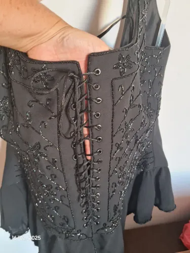 Corselet Bordados e Amarração