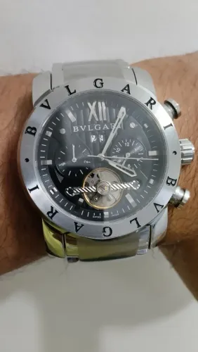 Relógio Bvlgari Iron Man Masculino Automático