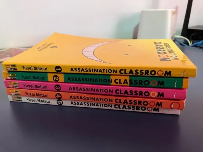 Manga - Assassination Classroom 1 ao 5