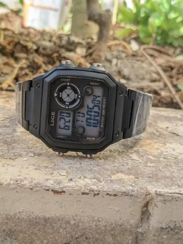 Relógio Masculino LIGE BLACK
