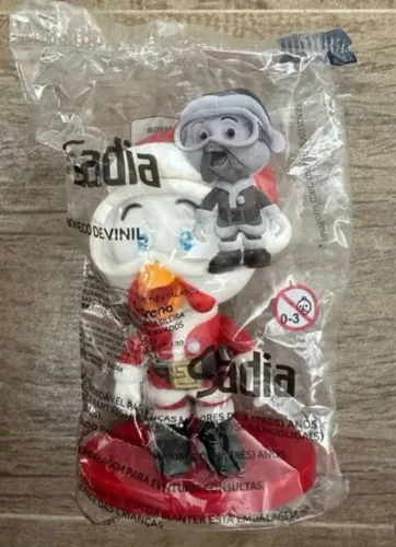 boneco vinil lek trek sadia natal lacrado