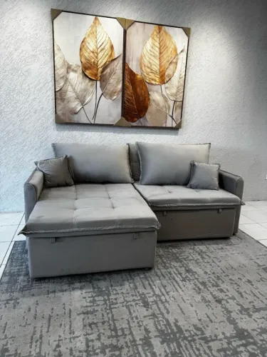 Sofa Retratil sem Caixa 3 em 1 Caixa Zero
