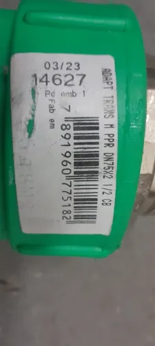 Conexão PPR DN75X2 1/2 CB - Adapt Trans