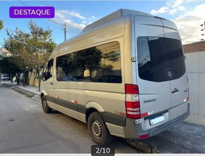 Mercedes-Benz Sprinter 415 Van Luxo Executiva CDI BLUEEFFICIENCY 2.2 Diesel 2013 - 16 lug