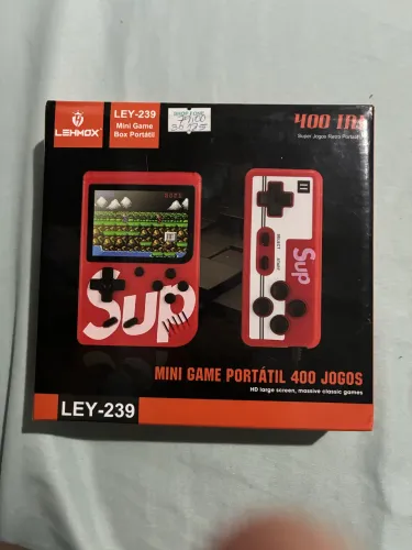 Mini game portátil 400 jogos Sup