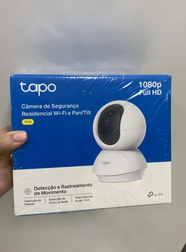 Camera de Segurança TP-LINK Tapo TC70 360º Wireless 1080P Visão Noturna - Loja Coimbra