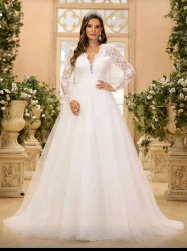 Vestido de noiva(usado uma única vez) PP