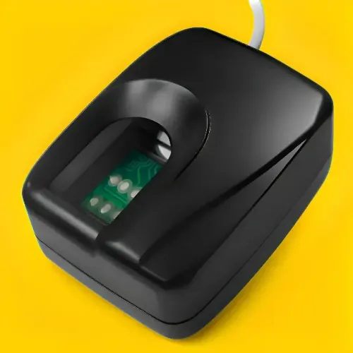 Webcam HD Logitech C270 com Microfone Embutido e Futronic Fs80h Leitor Biométrico Biotouch