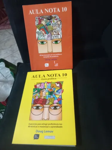 Livros pedagogia Aula Nota 10 - 49 Técnicas e Guia Prático