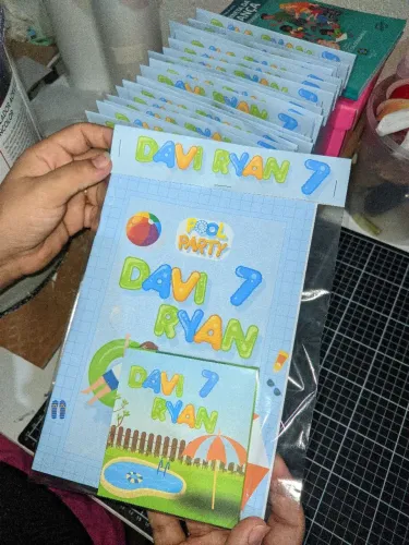 Lembrancinha de Aniversário- Kit de Colorir