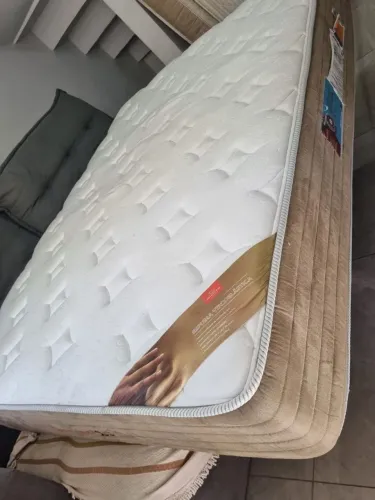 Colchão casal ortocrin luxo sem uso aceito cartão e entrego