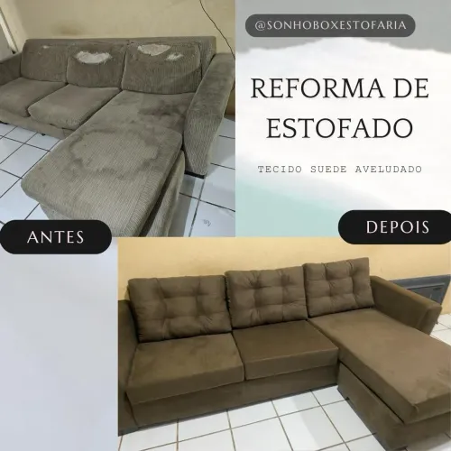 Reforma de sofa estofado em geral 