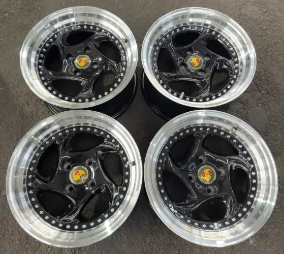Rodas Porche aro 15 tala 8 furacão 4x100