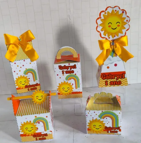 Lembrancinhas Personalizadas - Tema primeira volta ao sol