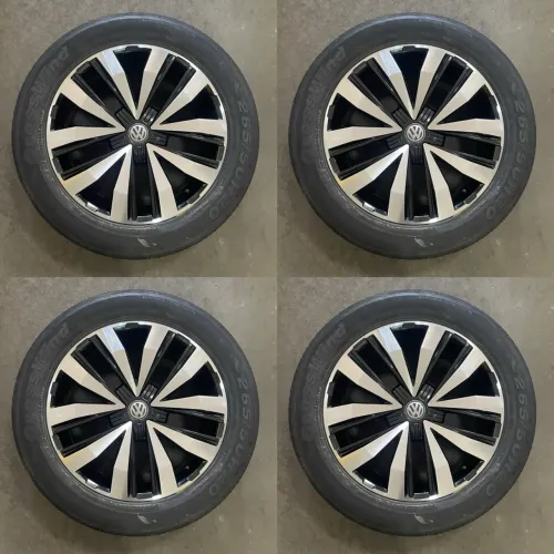 RODA 20 VOLKS AMAROK COM PNEUS 