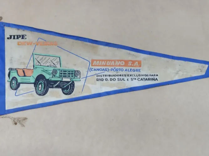 Flâmula original Dkw Candango