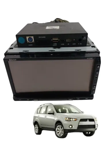 Multimídia Mitsubishi Outlander 2010 2011 2012