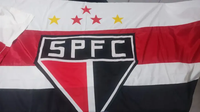 são paulo futebol clube bandeira tamanho 2,01 x 1,33