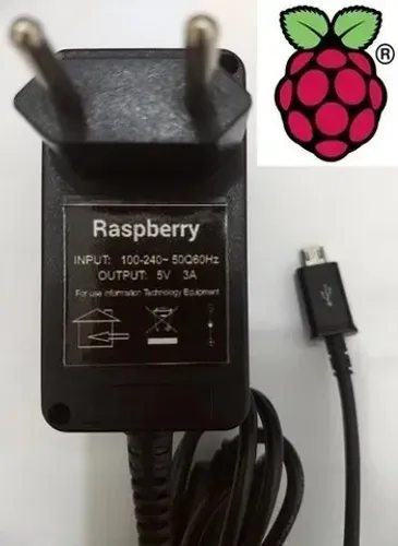 Fonte Para Raspberry Pi 1 2 3 Micro Usb 5v 2,5a