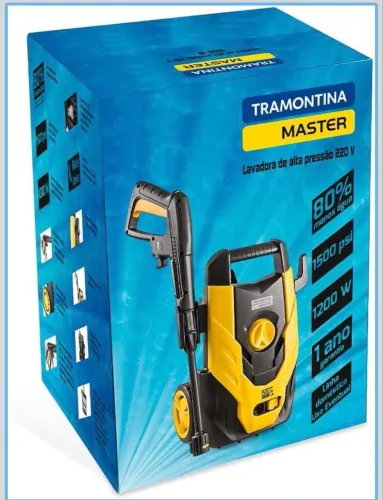 Lavadora De Alta Pressão 1200w 1500 Psi Tramontina 127V NA CAIXA LACRADA