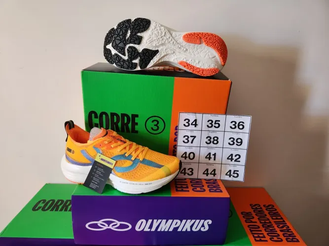 Tênis Olympikus Corre 3 tam 34 em várias cores