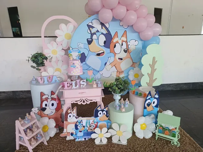 Decoração Festa Bluey (pegue e monte)