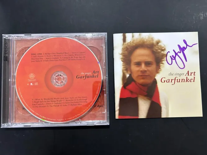 Garfunkel CD Autografado