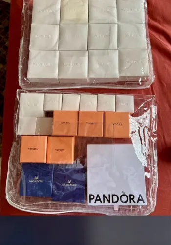 Vendo Caixas Porta Joias Originais Pandora Vivara Swarovski