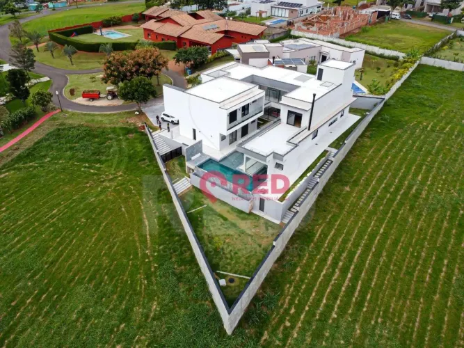 Casa com 5 dormitórios à venda, 600 m² por R$ 7.900.000,00 - Condominio Serra Azul 1 - Itu