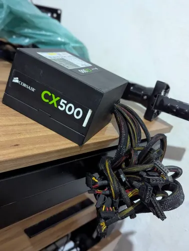 Fonte cx 500 Corsair 