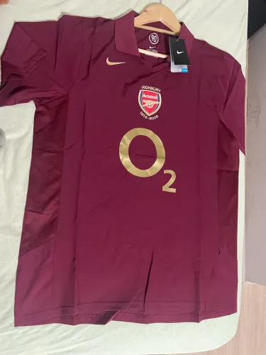 Camisa arsenal total 90 3005/2006 highbury - tamanho g