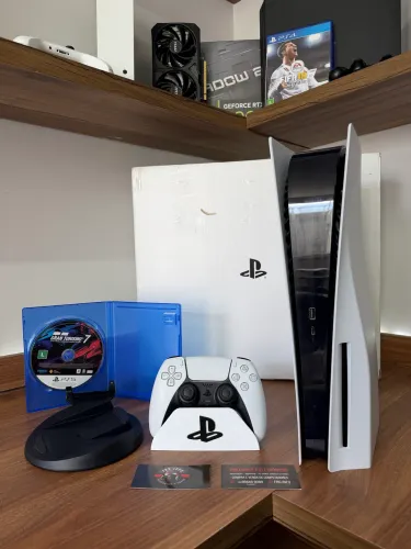 PS5 FAT MÍDIA FÍSICA 825GB (completo)