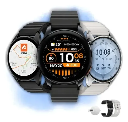 Smartwatch Haylou Watch 4S AMOLED + Pulseira Extra