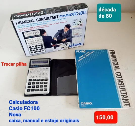 Calculadora antiga Cássio