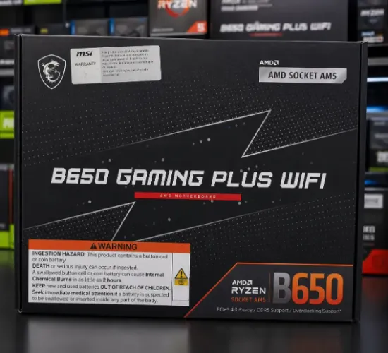Placa Mãe MSI B650 Gaming Plus Wi-Fi Socket AM5 / DDR5