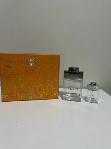 Kit Bvlgari Man Rain Essence 100ml + miniatura 15ml