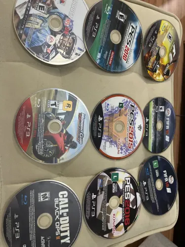 Lote 3 de jogos de Ps3 (Apenas discos)