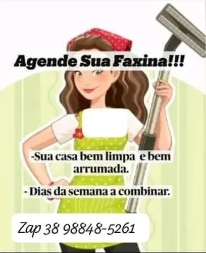 Faço faxina em geral