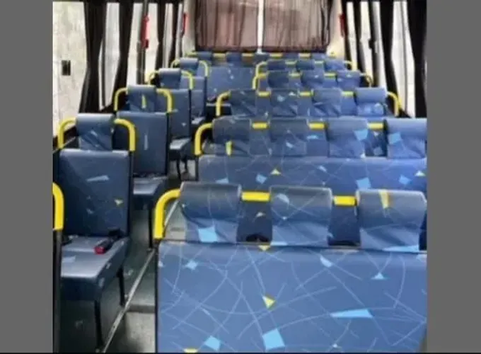 Banco de micro-ônibus ( jogo com 28 lugares)