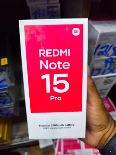 Xiaomi Redmi Note 15 Pro 256/8GB. Novo lacrado com garantia