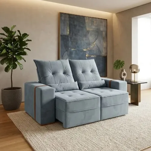 Sofa retrátil e reclináveis 1,80 promoção